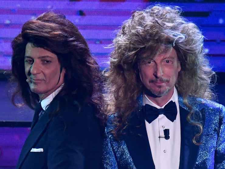 Fiorello e Amadeus in un momento dell'ultimo Festival di Sanremo | Web Source