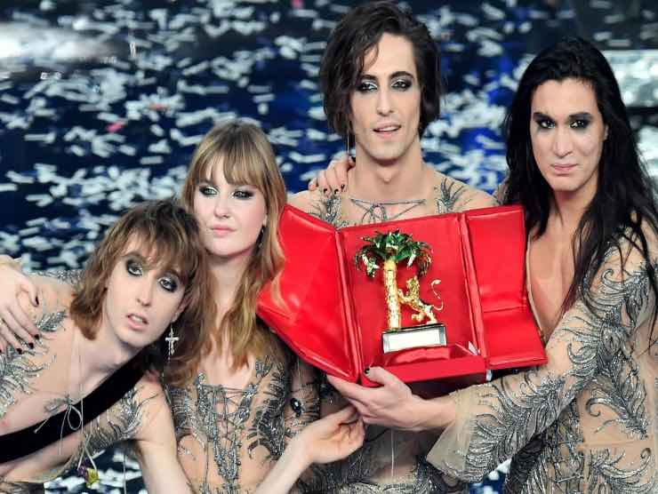 I Maneskin hanno vinto l'ultima edizione di Sanremo | Web Source