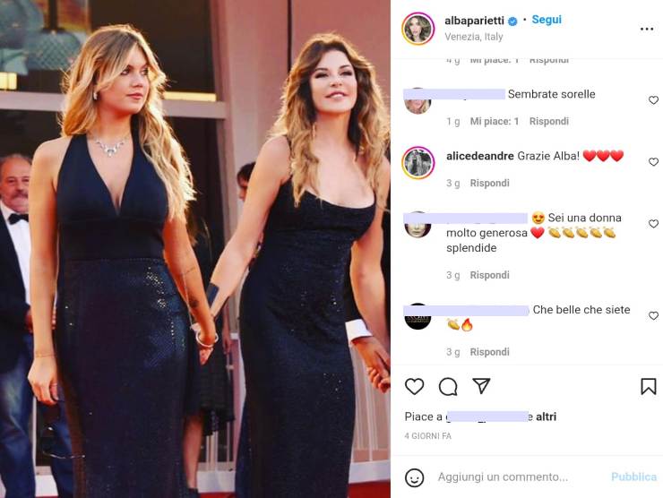 Alba Parietti (via Instagram) 16.05.2022-newstv.it