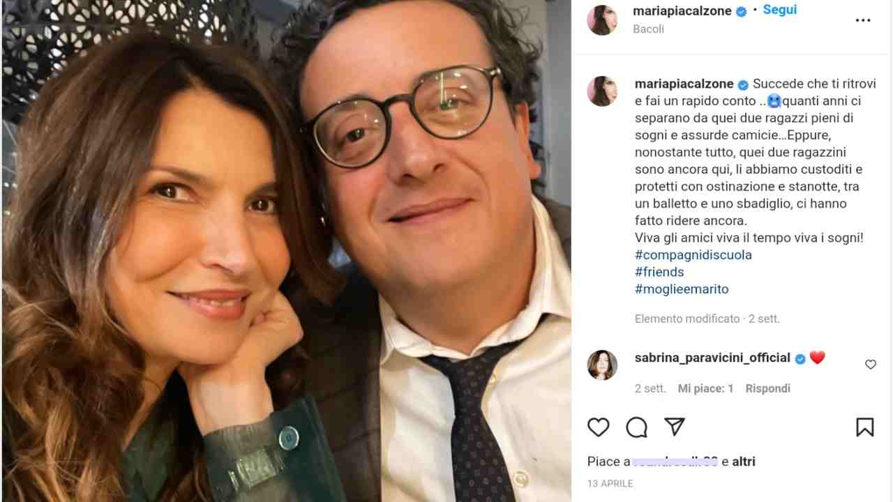 Maria Pia Calzone (via Instagram) 02.05.2022-newstv.it
