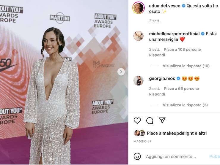 Rosalinda Cannavò, Screenshot Instagram, 12.06.2022, newstv.it