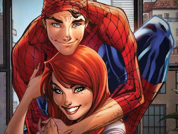 Spiderman e Mary jane Watson, la donna della vita di Peter Parker (Web source) 9 settembre 2022 newstv.it