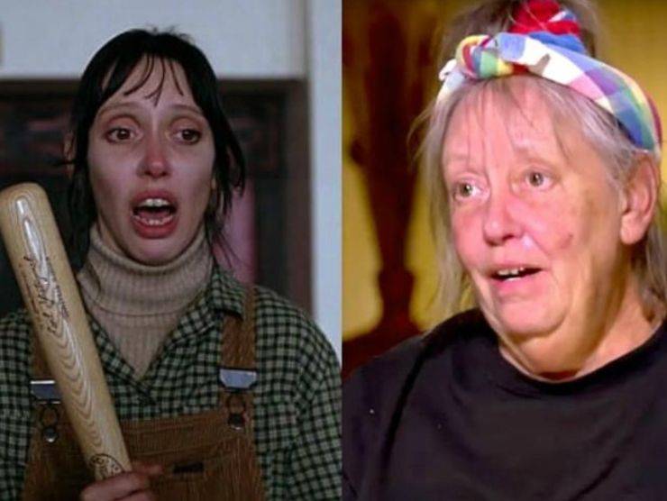 Shelley Duvall ieri e oggi (web source)