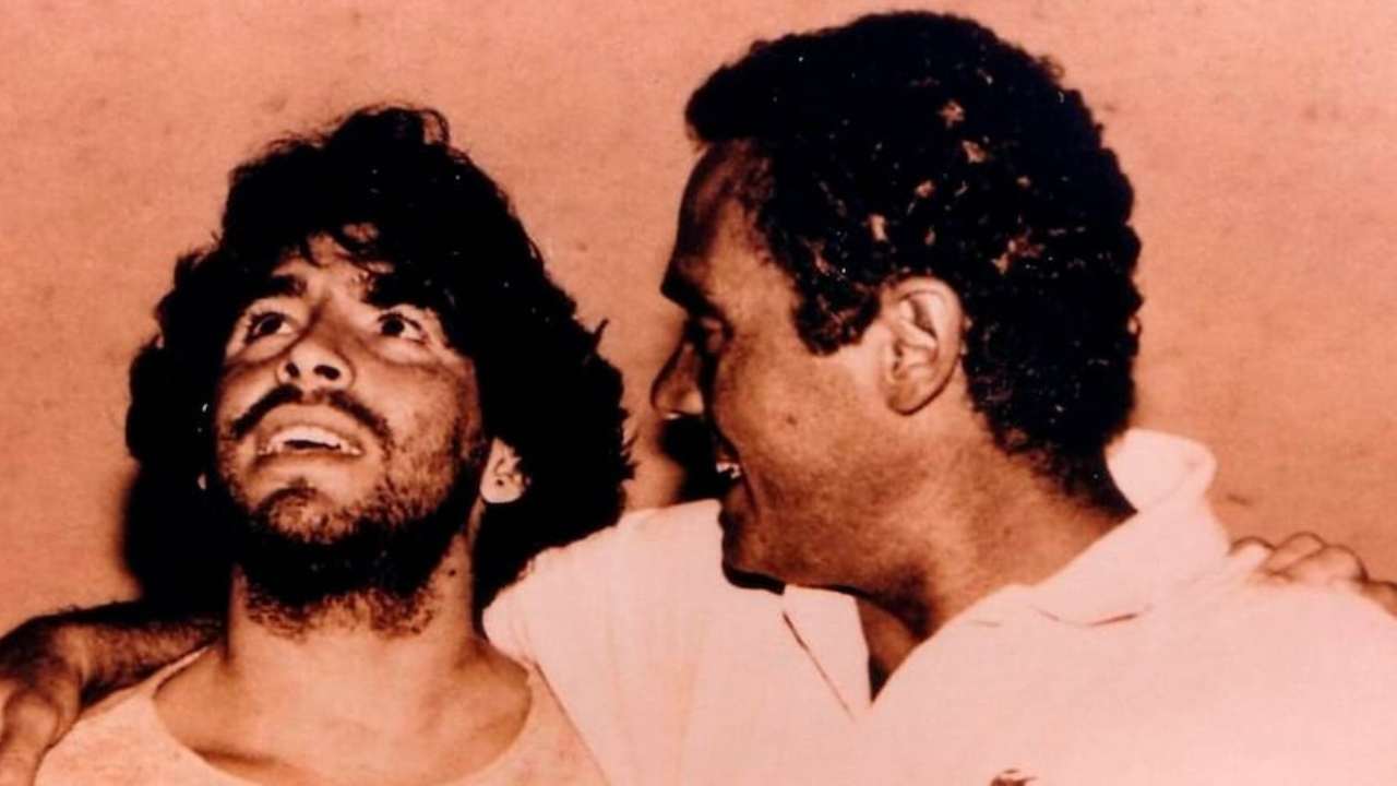 Gianni Di Marzio e Diego Armando Maradona (Web source)