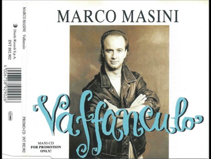 Il "Vaffanculo" di Marco Masini | Web Source