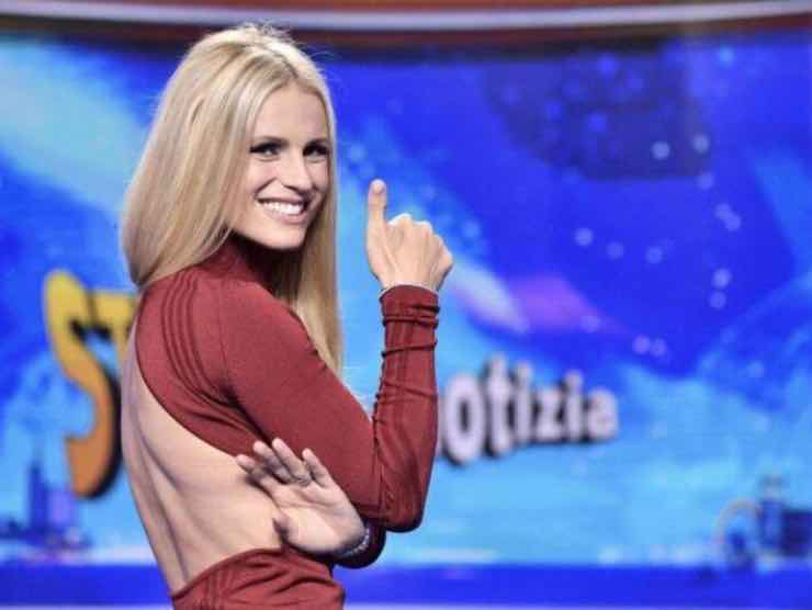 Michelle Hunziker a Striscia la notizia | Web Source