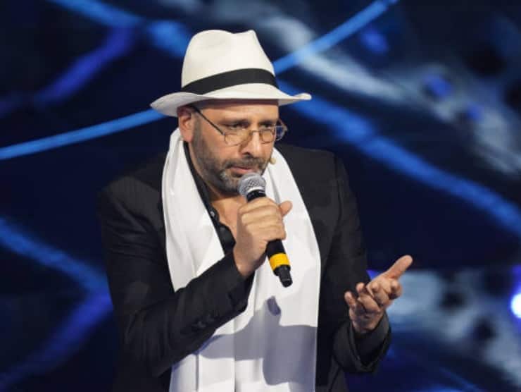 Checco Zalone imita il cugino di Albano Carrisi (fonte: gettyimages)