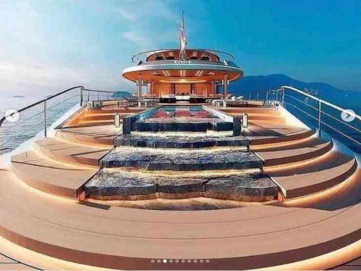 Lo yacht di Bill Gates (Instagram)