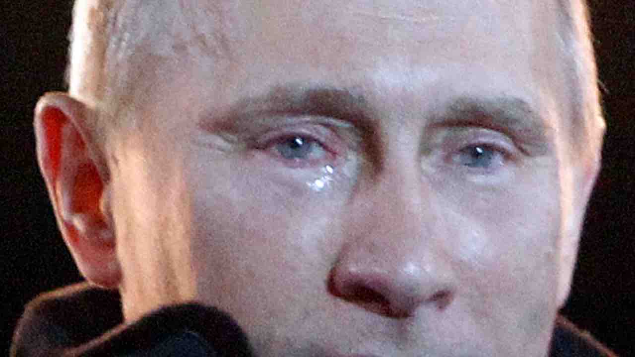 Putin distrutto