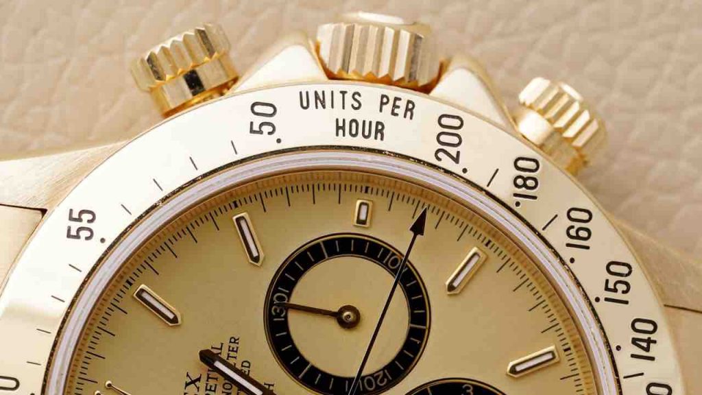 Un dettaglio del prezioso orologio appartenuto ad Ayrton Senna | Web Source