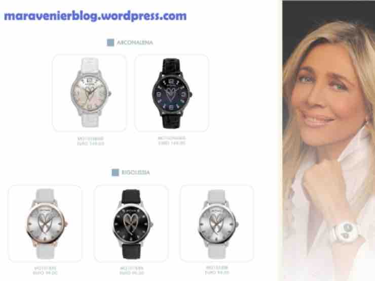 MyMara, la linea di orologi firmata Mara Venier | Web Sourc