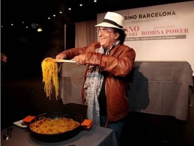 Al Bano e la passione per la cucina (Instagram) 20.5.2022 newstv