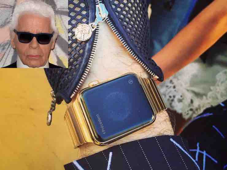 L'apple watch d'oro donato a Karl Lagerfeld, Ne racconteremo presto la storia | Web Source