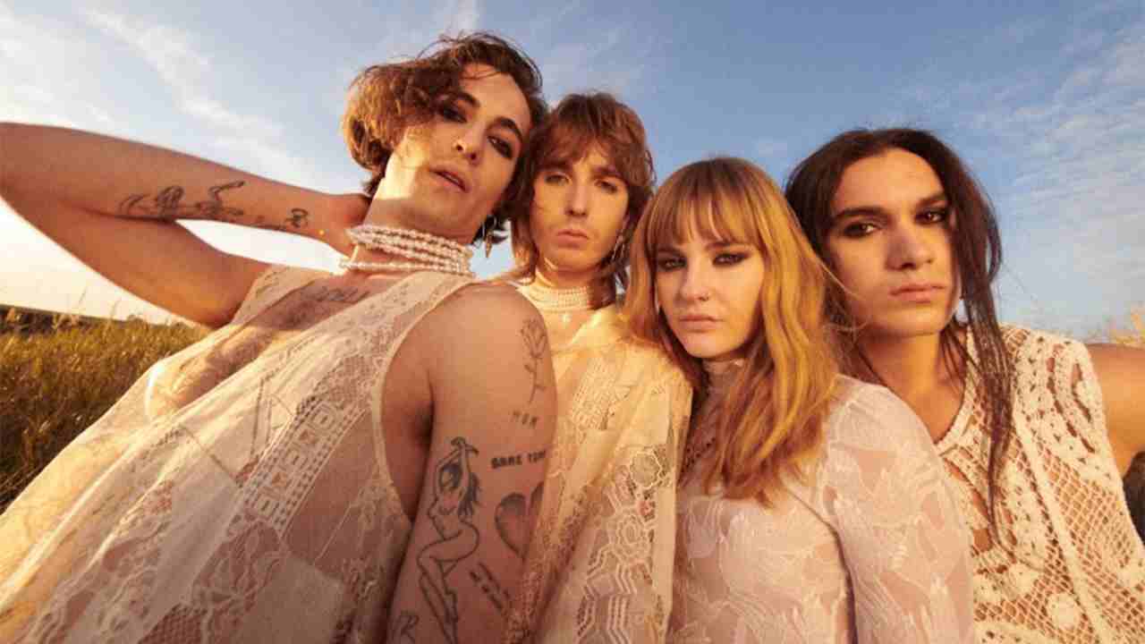 Maneskin (Web source) 11 maggio 2022 newstv.it