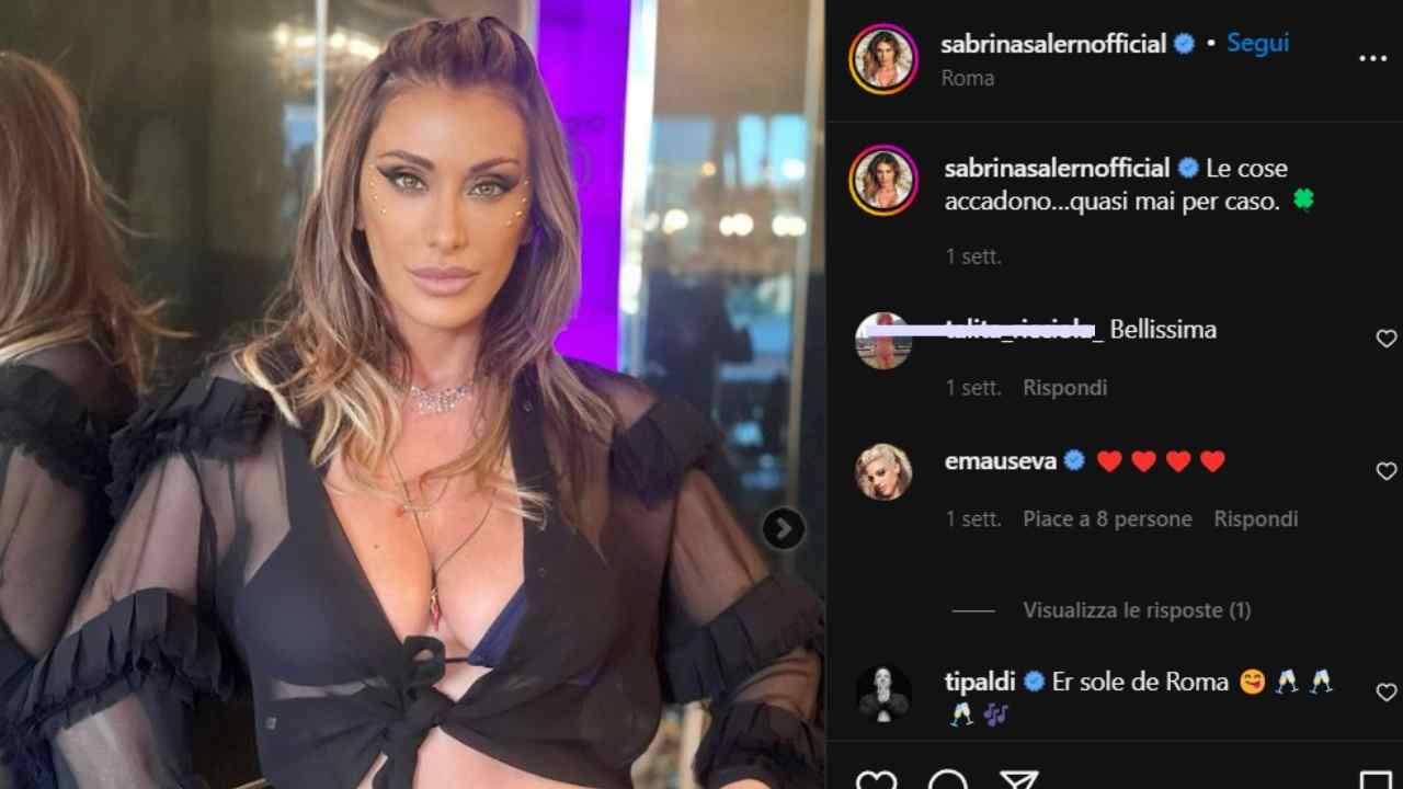 Sabrina Salerno (Instagram) 25 giugno 2022 newstv.it