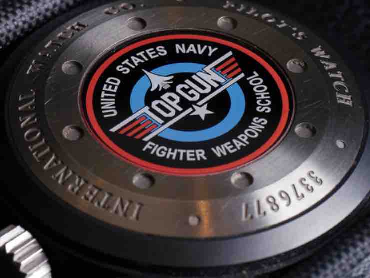 Il retro di un IWC Top Gun | Web Source