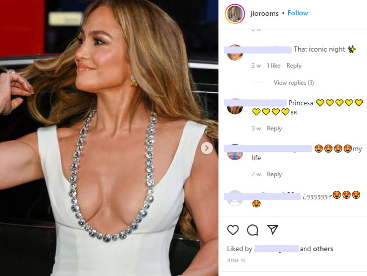 Jennifer Lopez (via Instagram) 04.07.2022-newstv.it