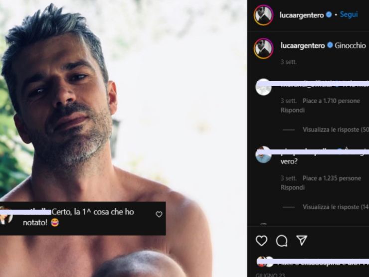 Luca Argentero (Instagram) 15 luglio 2022 newstv.it