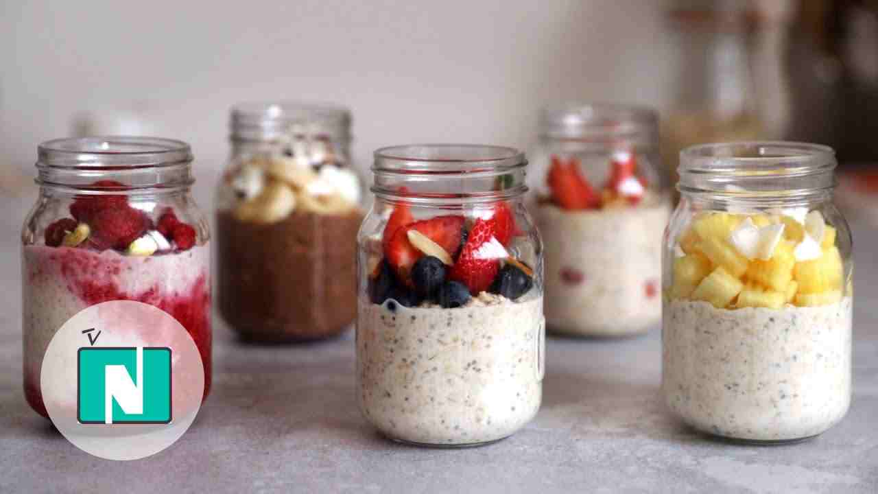 Delizioso porridge freddo o "overnight oatmeal" | Web Source