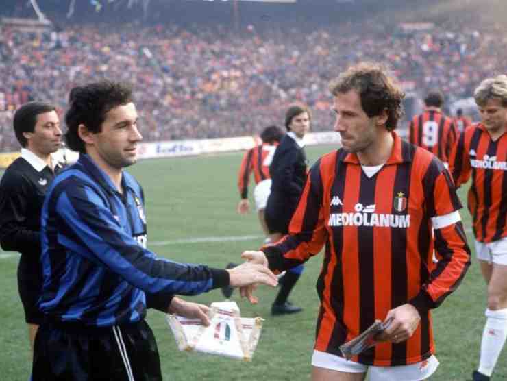 I fratelli baresi in uno dei tanti confronti del derby di Milano (Web source) 15 settembre 2022 newstv.it