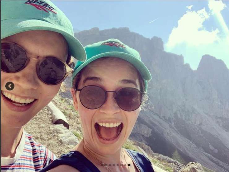 Emilia Clarke in Italia (Instagram) 5 settembre 2022 newstv.it