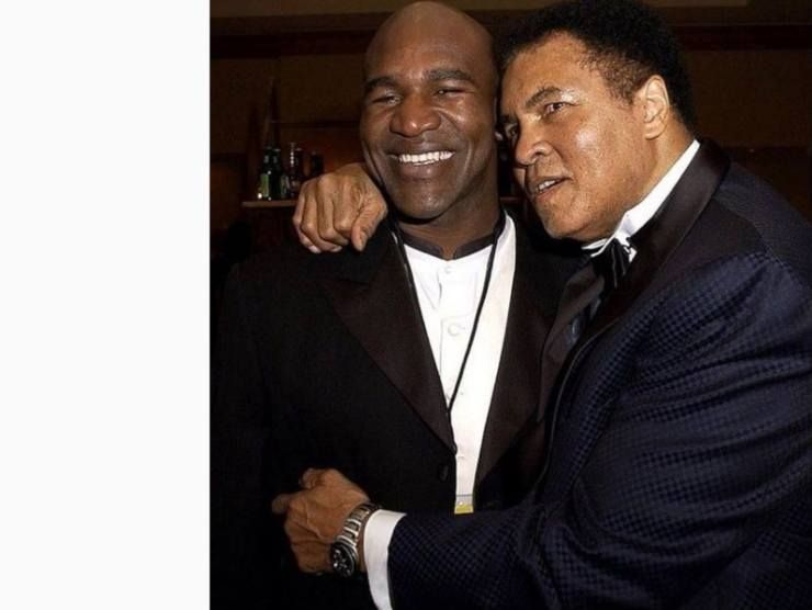 Evander Holyfield e Muhammad Alì (Instagram) 24.9.2022 newstv