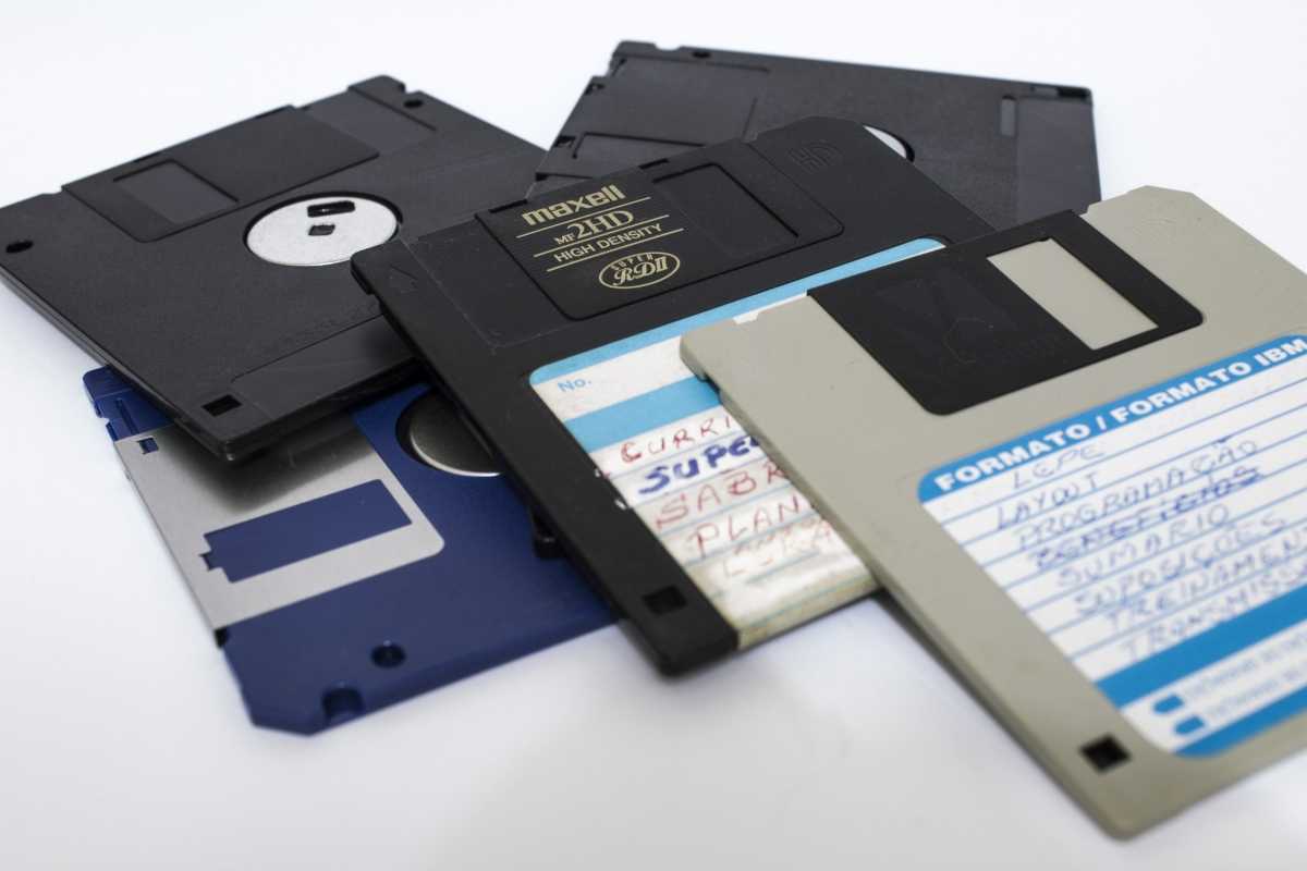 Usare floppy disk