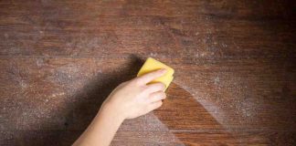 trucco eliminare polvere