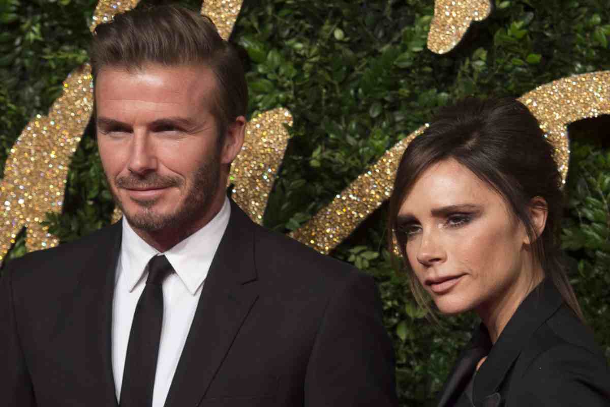 David e Victoria Beckham sul red carpet