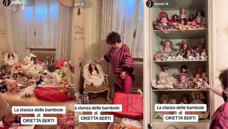 orietta berti collezione di bambole