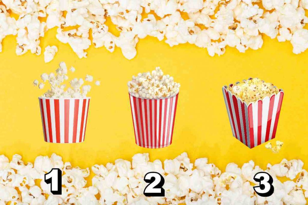 Test della personalità pop corn