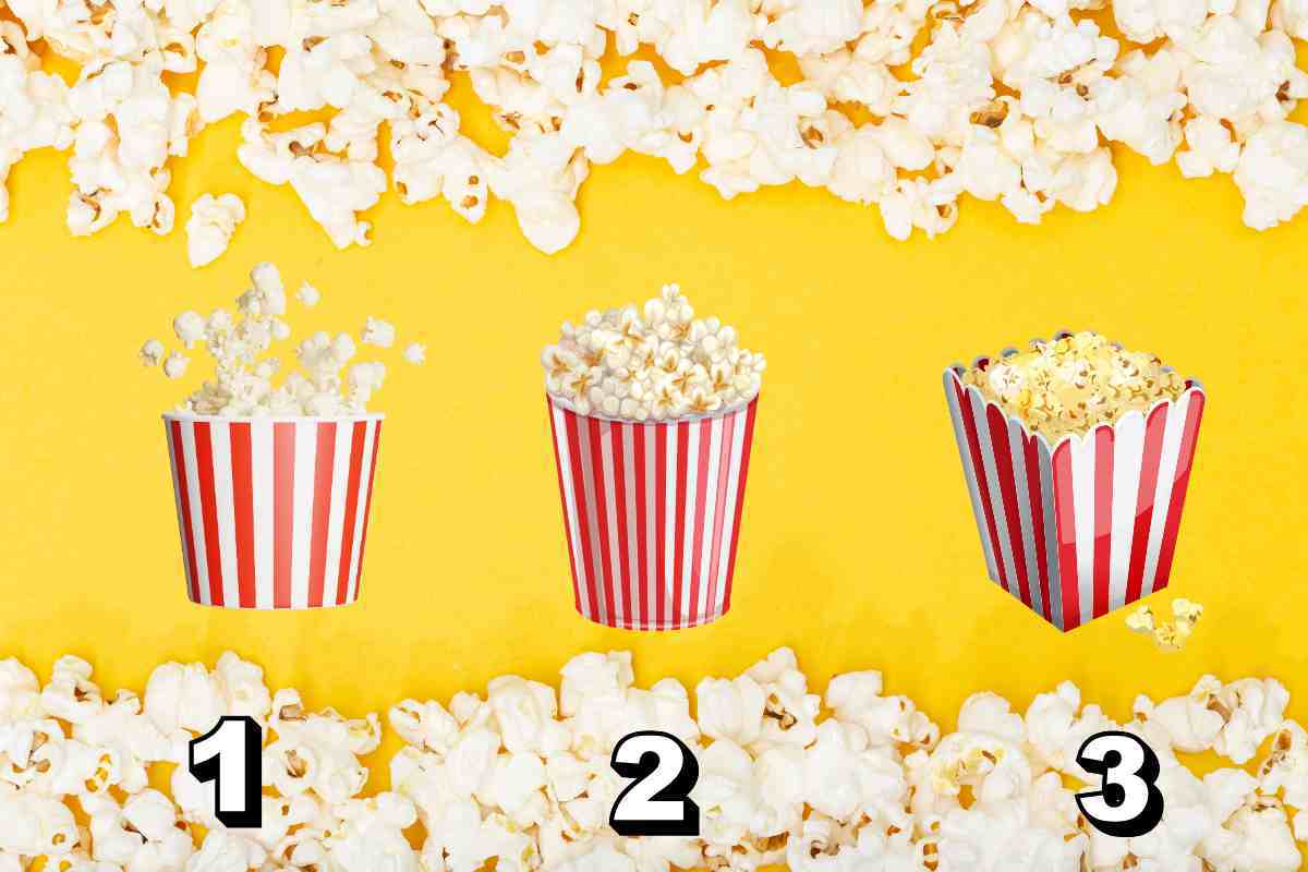 Test della personalità pop corn